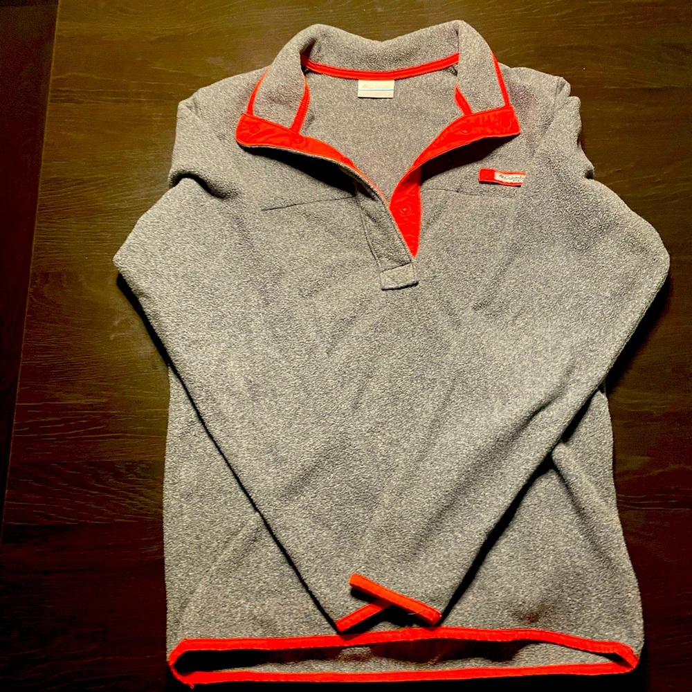 Columbia quarter zip fleece sweater
